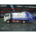2015 Low Price Dongfeng 5cbm utilisé camions à ordures, capacité de camion à ordures